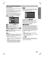 Предварительный просмотр 15 страницы LG LH-T553SB Owner'S Manual