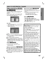 Предварительный просмотр 21 страницы LG LH-T553SB Owner'S Manual