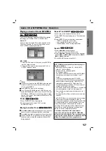 Предварительный просмотр 21 страницы LG LH-T750TF Owner'S Manual