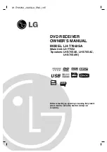 LG LH-T7652 Owner'S Manual предпросмотр