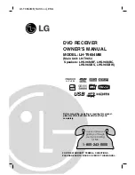 LG LH-T9654S Owner'S Manual preview