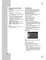 Preview for 12 page of LG LH-T9654S Owner'S Manual