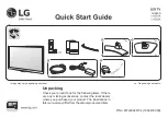 Предварительный просмотр 1 страницы LG LH452A Quick Start Manual