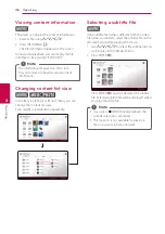 Preview for 46 page of LG LHA725W Owner'S Manual