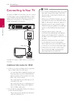 Preview for 14 page of LG LHA745 Owner'S Manual