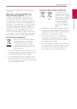 Preview for 3 page of LG LHA825W Owner'S Manual