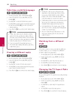 Preview for 48 page of LG LHA855 Owner'S Manual