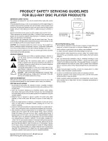 Preview for 4 page of LG LHB535 Service Manual