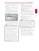 Preview for 27 page of LG LHB536 Owner'S Manual