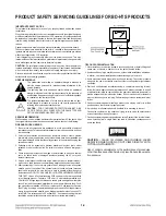 Предварительный просмотр 4 страницы LG LHB645 Service Manual