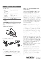 Preview for 4 page of LG LHB655NW User Manual