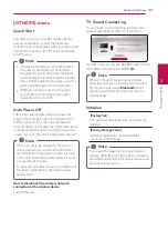 Предварительный просмотр 33 страницы LG LHB725W Owner'S Manual