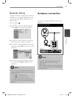 Предварительный просмотр 25 страницы LG LHB975 Owner'S Manual