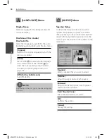 Предварительный просмотр 38 страницы LG LHB975 Owner'S Manual