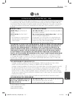 Предварительный просмотр 113 страницы LG LHB975 Owner'S Manual