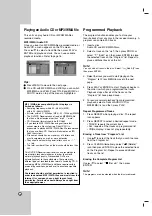 Preview for 18 page of LG LHS-36SES Manual