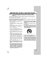 Preview for 3 page of LG LHT734 Owner'S Manual