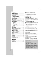 Предварительный просмотр 4 страницы LG LHT734 Owner'S Manual