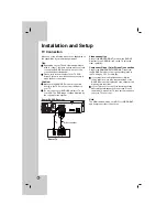 Предварительный просмотр 8 страницы LG LHT734 Owner'S Manual