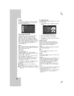 Предварительный просмотр 14 страницы LG LHT734 Owner'S Manual