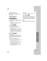 Preview for 17 page of LG LHT734 Owner'S Manual