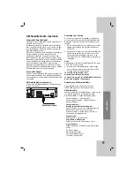 Предварительный просмотр 25 страницы LG LHT799 Owner'S Manual