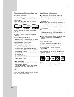 Preview for 34 page of LG LHX-557 Owner'S Manual