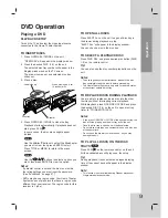 Preview for 35 page of LG LHX-557 Owner'S Manual