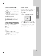 Preview for 49 page of LG LHX-557 Owner'S Manual