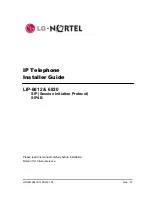 LG LIP-6812 Installer'S Manual предпросмотр