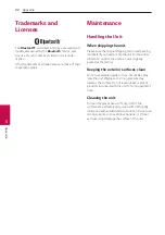 Preview for 22 page of LG LK72B Owner'S Manual