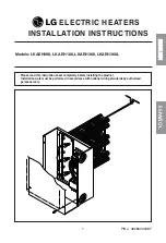 Предварительный просмотр 1 страницы LG LKAEH098 Installation Instructions