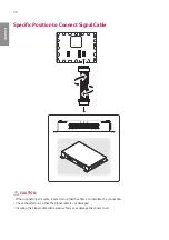 Предварительный просмотр 20 страницы LG LLLG003 Owner'S Manual