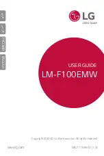 LG LM-F100EMW User Manual preview