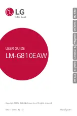 LG LM-G810EAW User Manual предпросмотр