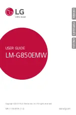 Preview for 1 page of LG LM-G850EMW User Manual