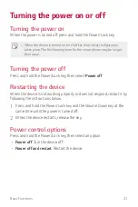 Preview for 22 page of LG LM-K300QM User Manual