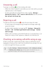 Preview for 72 page of LG LM-K410FMW User Manual