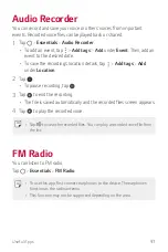 Preview for 98 page of LG LM-K410FMW User Manual