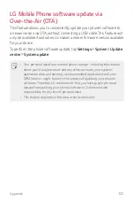 Предварительный просмотр 122 страницы LG LM-K500MM User Manual