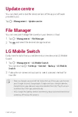 Preview for 101 page of LG LM-Q617YB User Manual