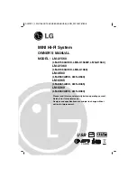 Предварительный просмотр 1 страницы LG LM-U360 Owner'S Manual
