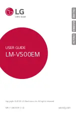 Preview for 1 page of LG LM-V500EM User Manual