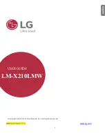 LG LM-X210LMW User Manual preview