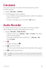 Preview for 87 page of LG LM-X410EO User Manual