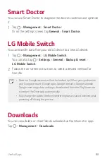 Preview for 89 page of LG LM-X410EO User Manual