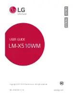 LG LM-X510WM User Manual preview