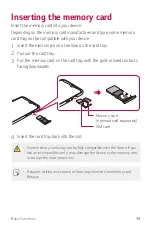 Предварительный просмотр 39 страницы LG LM-X540HM User Manual