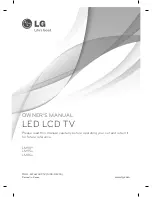 LG LM86 Series Owner'S Manual предпросмотр