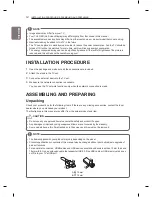 Preview for 22 page of LG LM86 Series Owner'S Manual